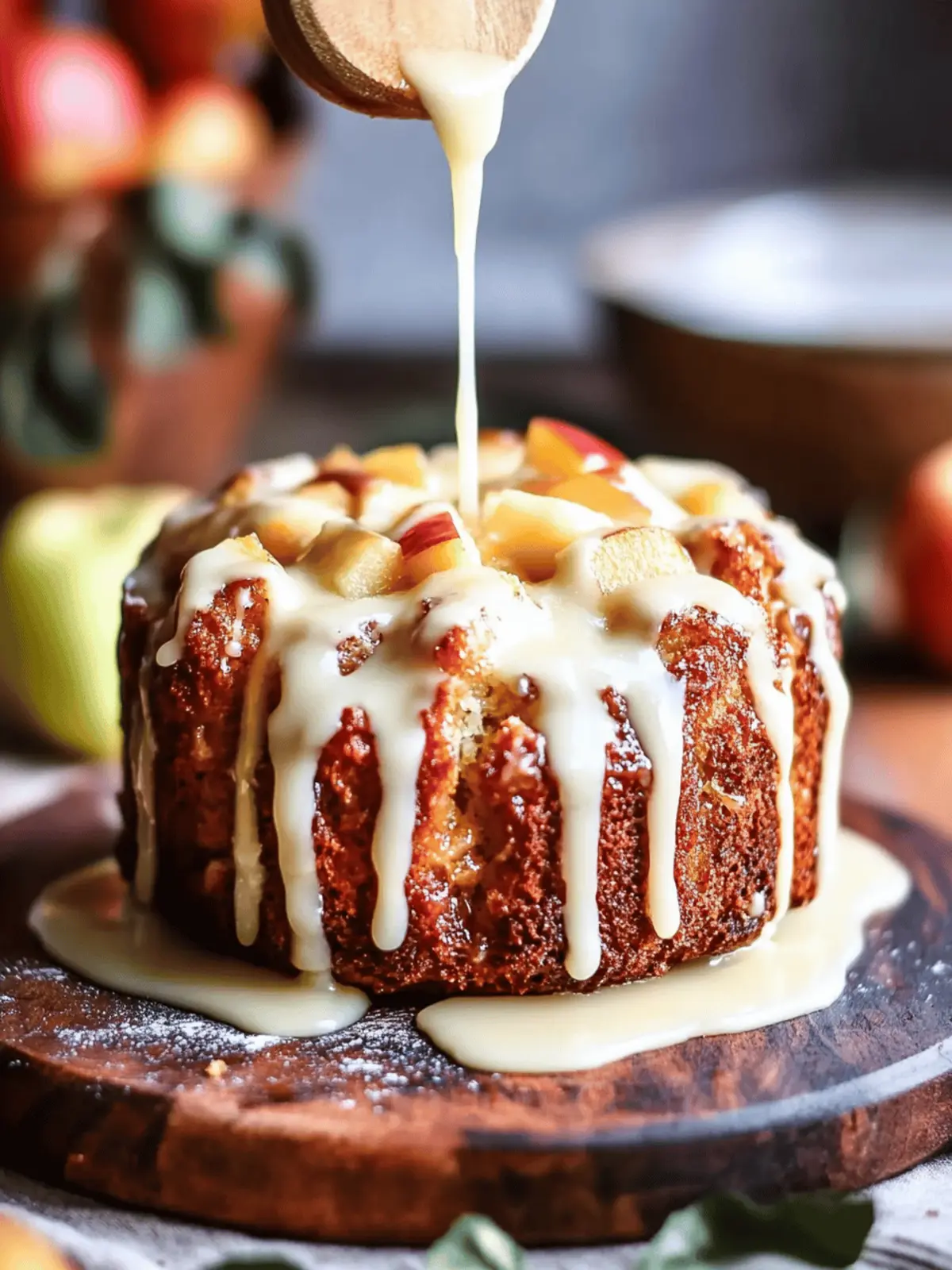 Amish Apple Fritter Bread