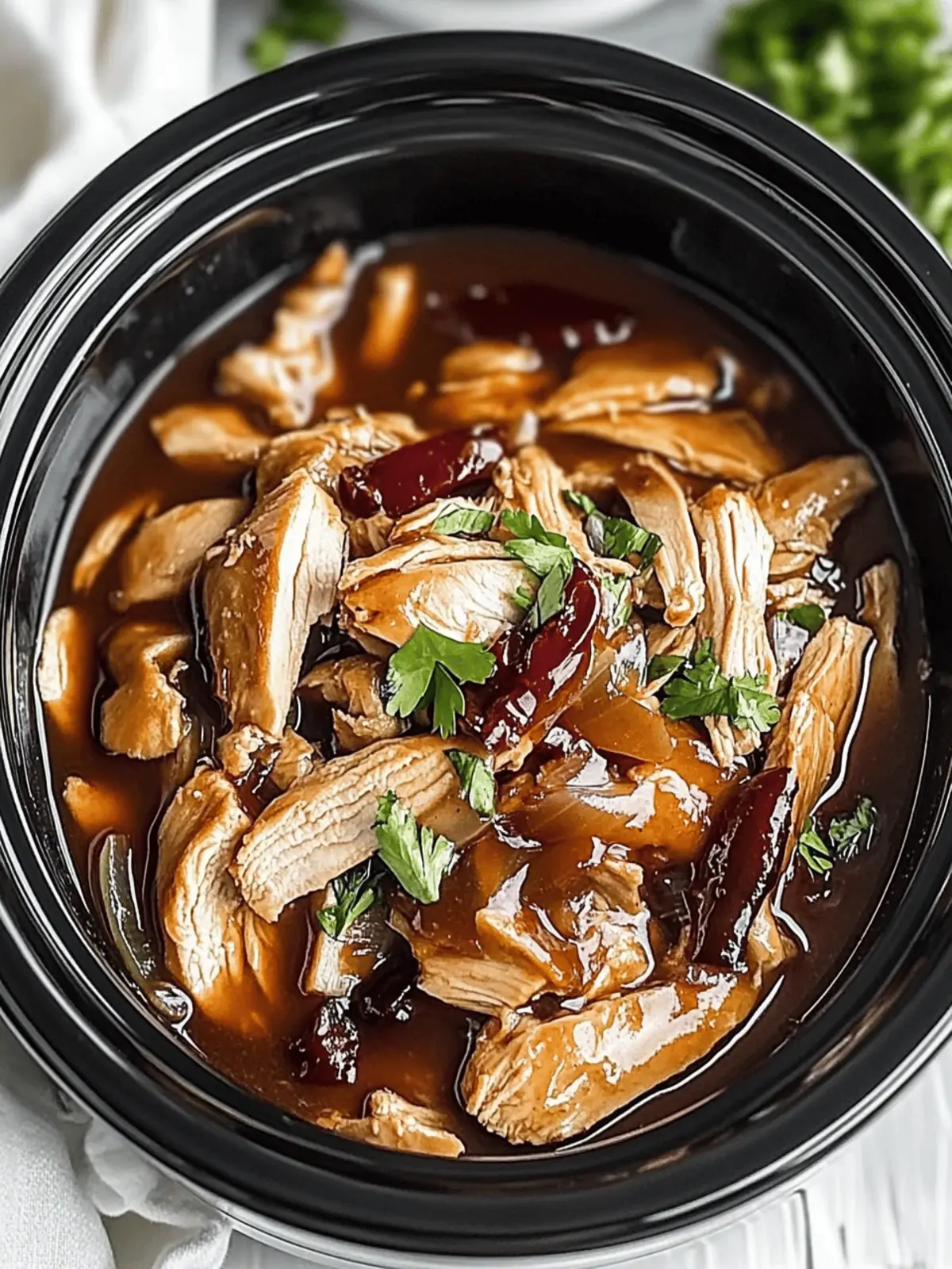 Crock Pot Bourbon Chicken Recipe