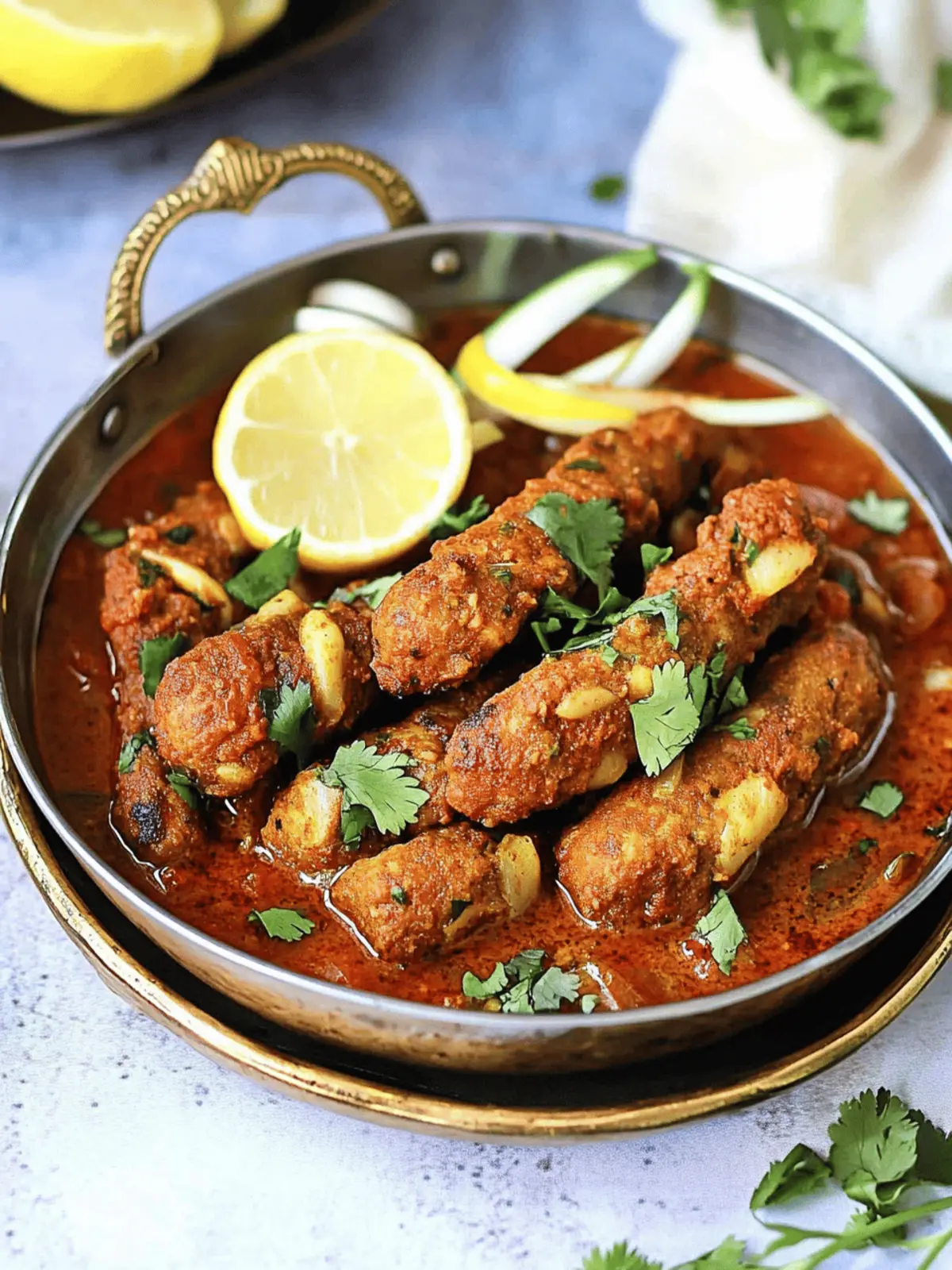Kabab Masala (Seekh Kabab Curry)