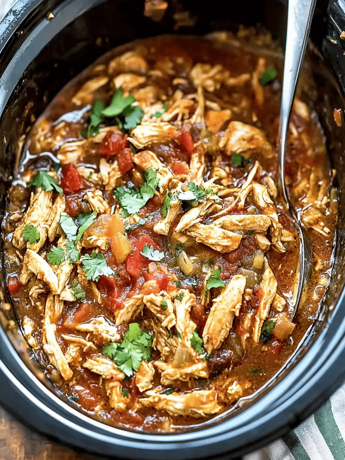 Easy Mexican Chicken Crock Pot Recipe