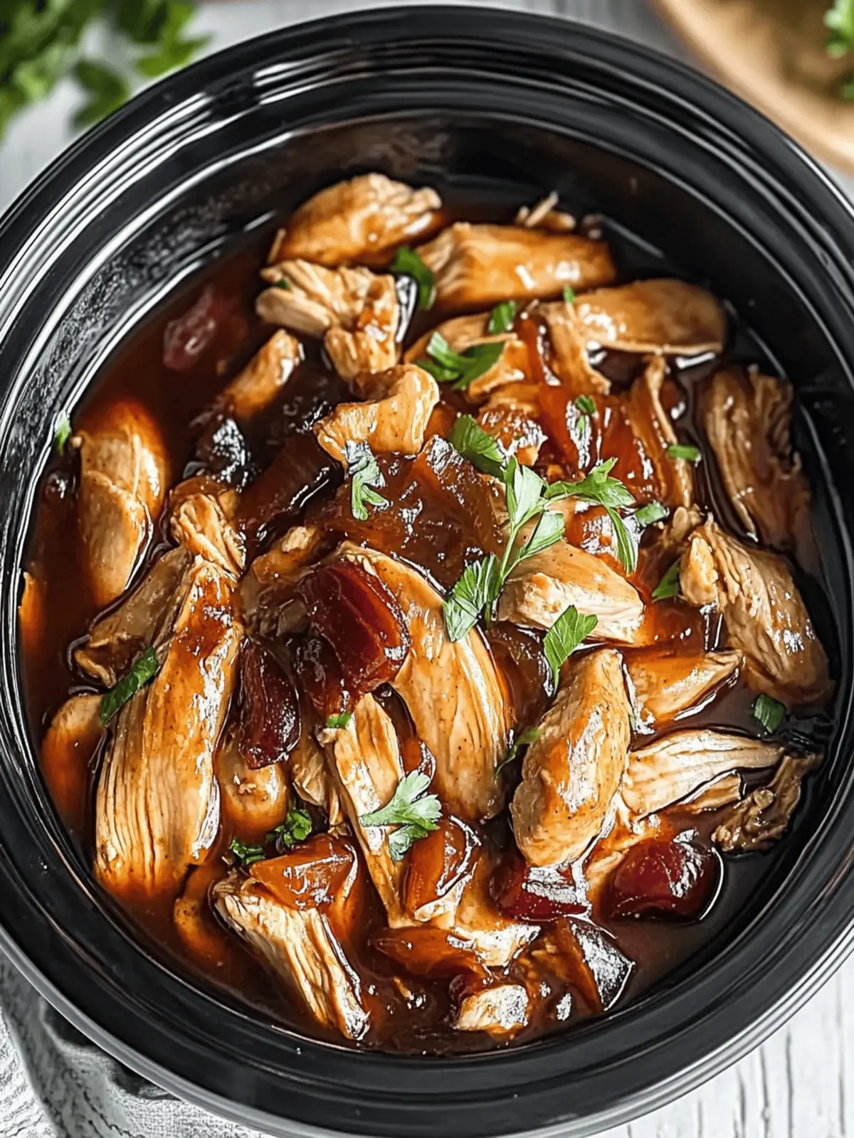 Crock Pot Bourbon Chicken Recipe