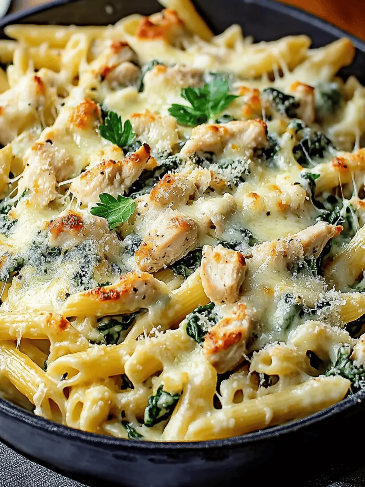 Spinach Dip Chicken Pasta with Easy Recipes with Rotisserie Chicken
