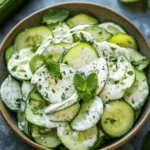 Chilled Cucumber Ranch Crack Salad