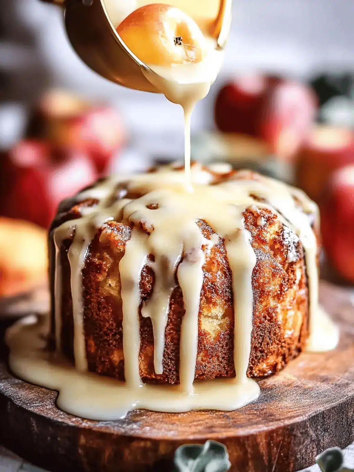 Amish Apple Fritter Bread