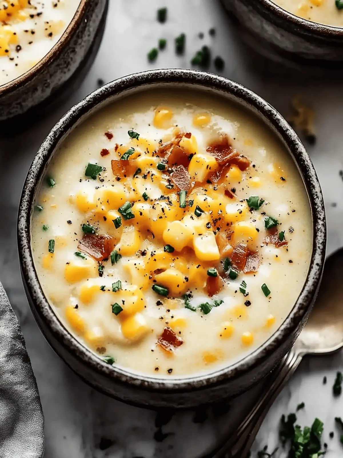 Sweetcorn Chowder
