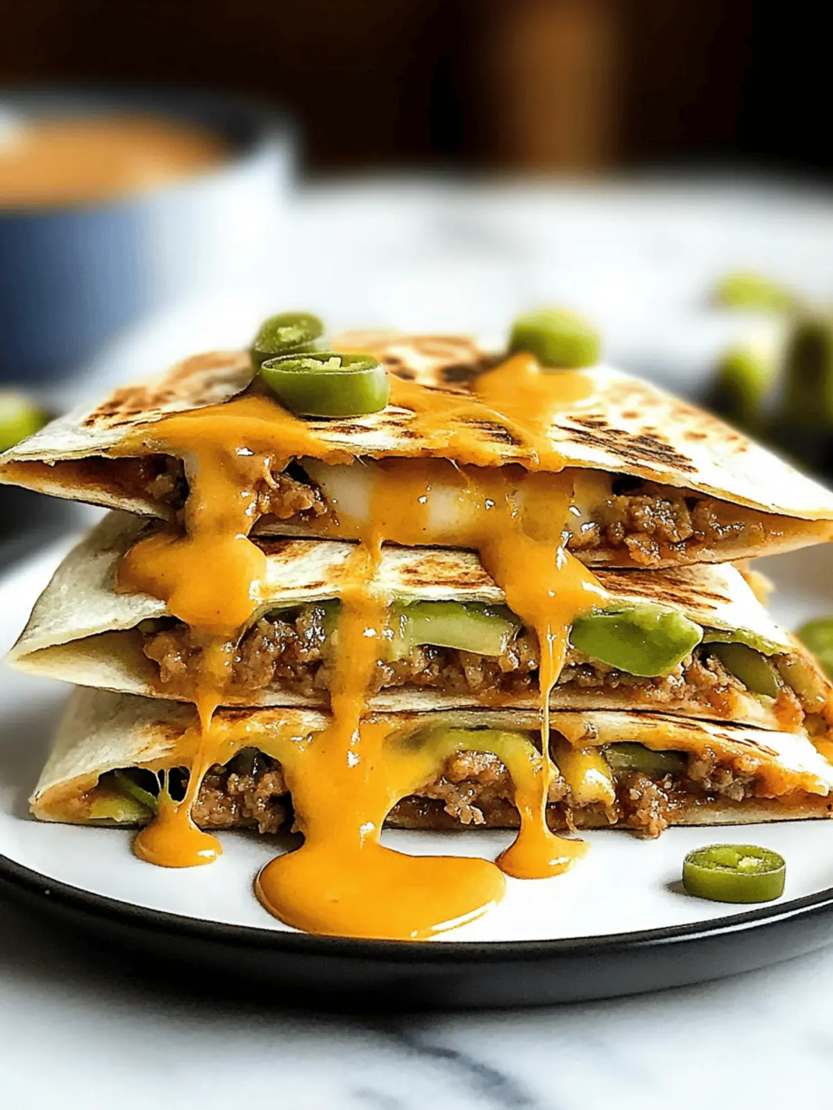 Smashburger Quesadillas