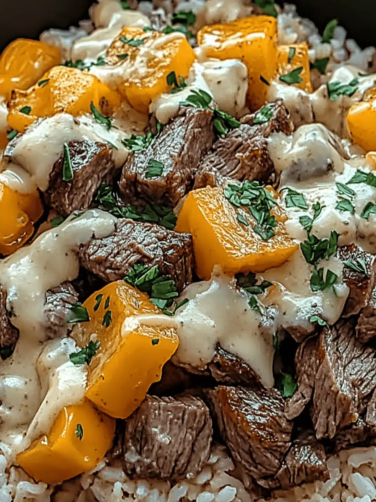 Mouthwatering Steak Queso Plate