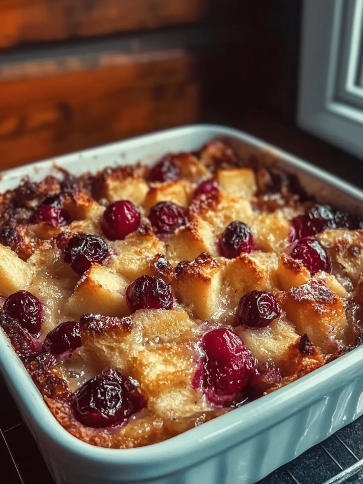 10-Minute Cranberry Apple Bake