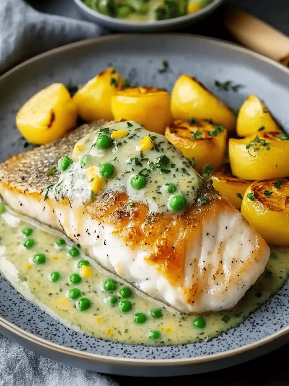 Lemon Butter Sea Bream
