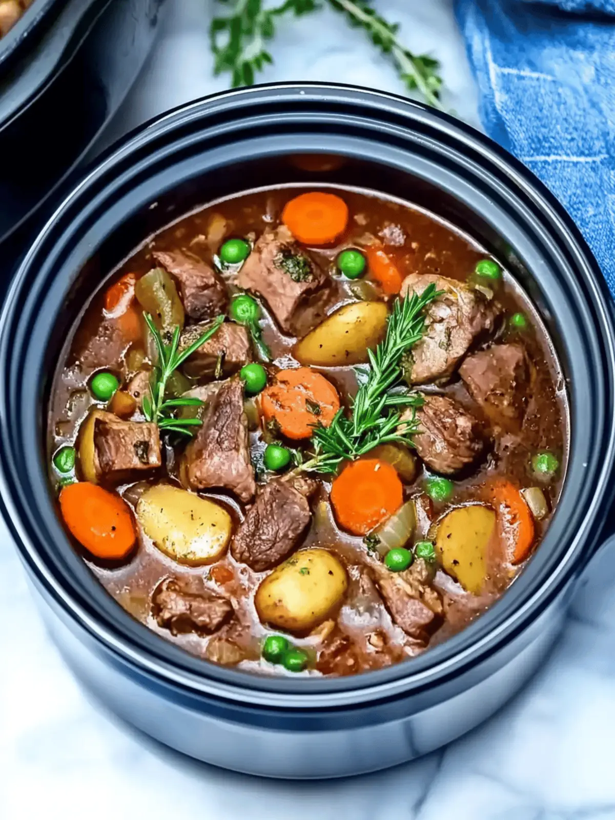 Slow Cooker Lamb Stew Recipe