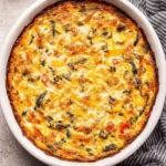 Crustless Vegetable Quiche