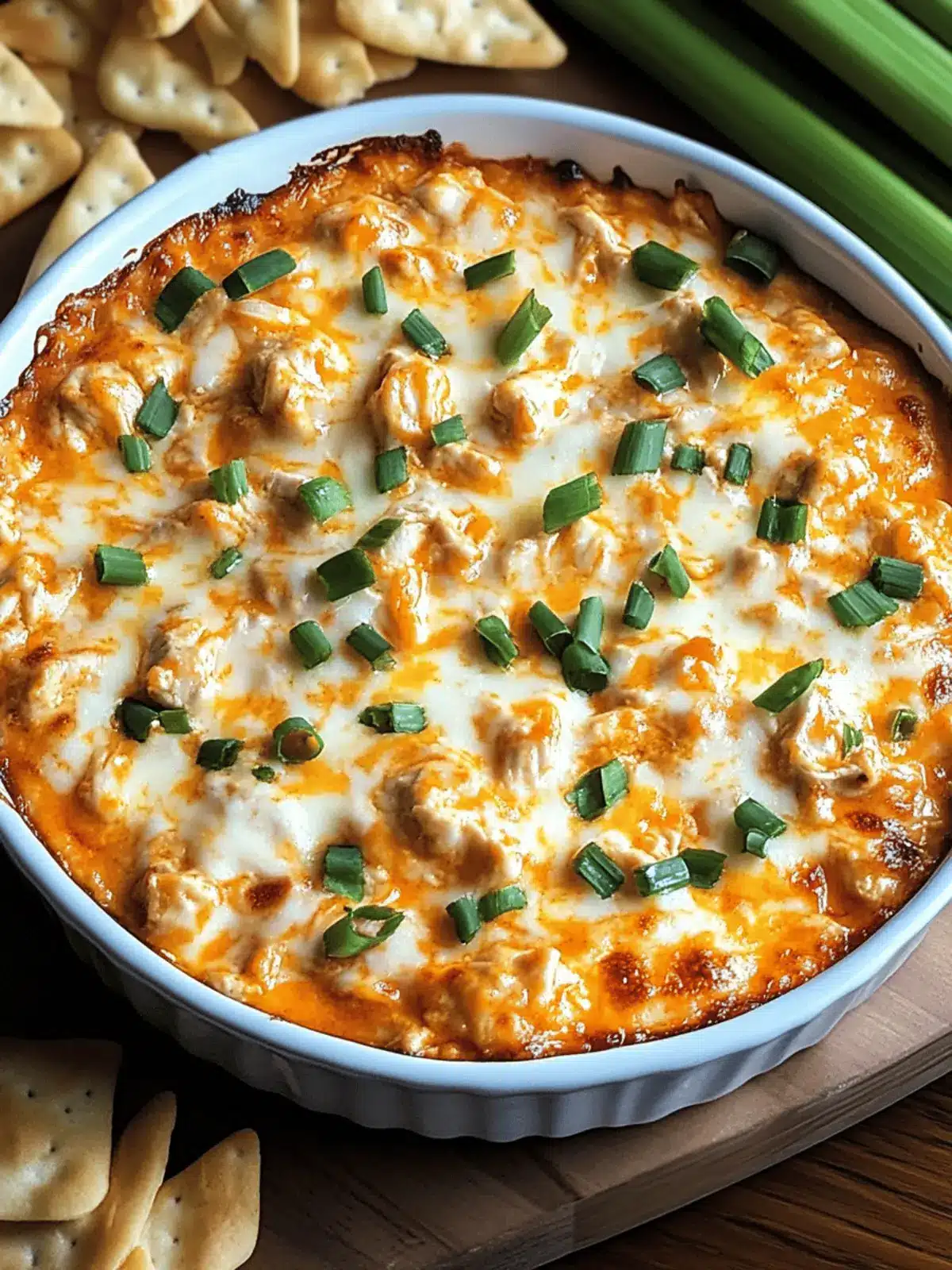 Rotisserie Buffalo Chicken Dip