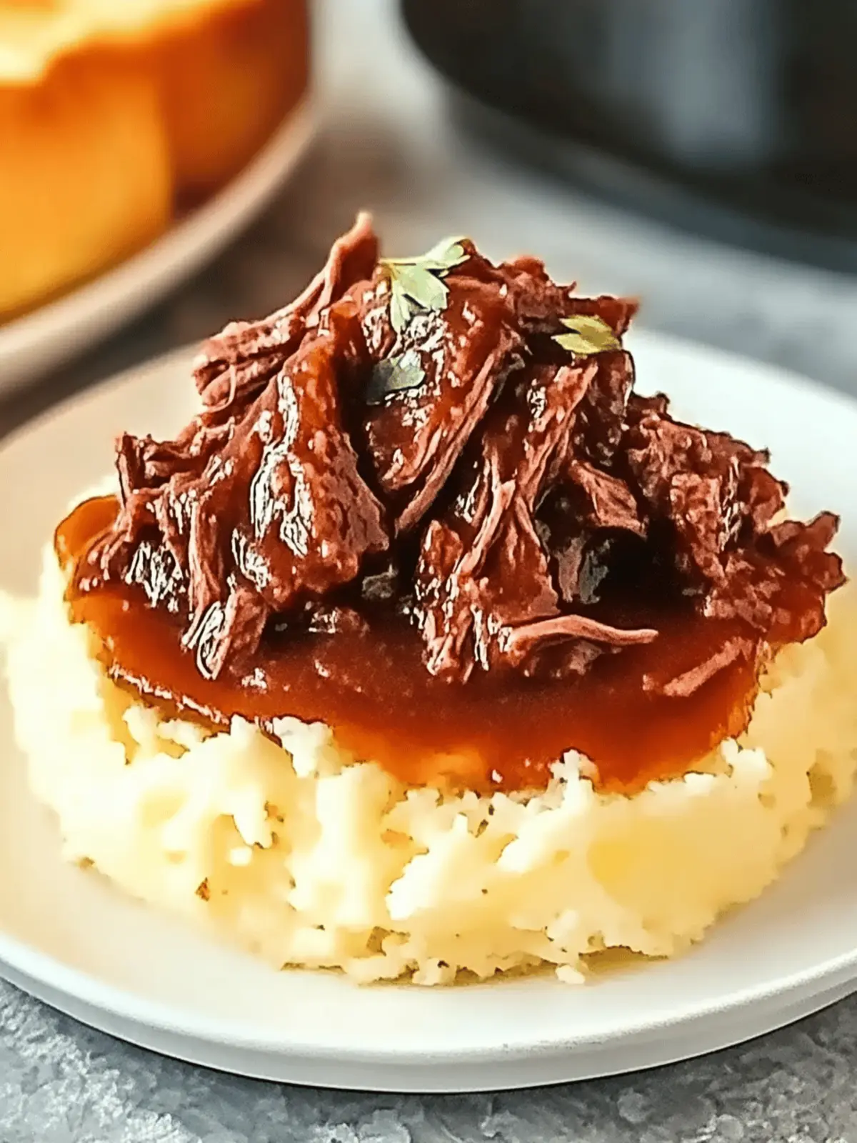 Slow Cooker Beef Manhattan