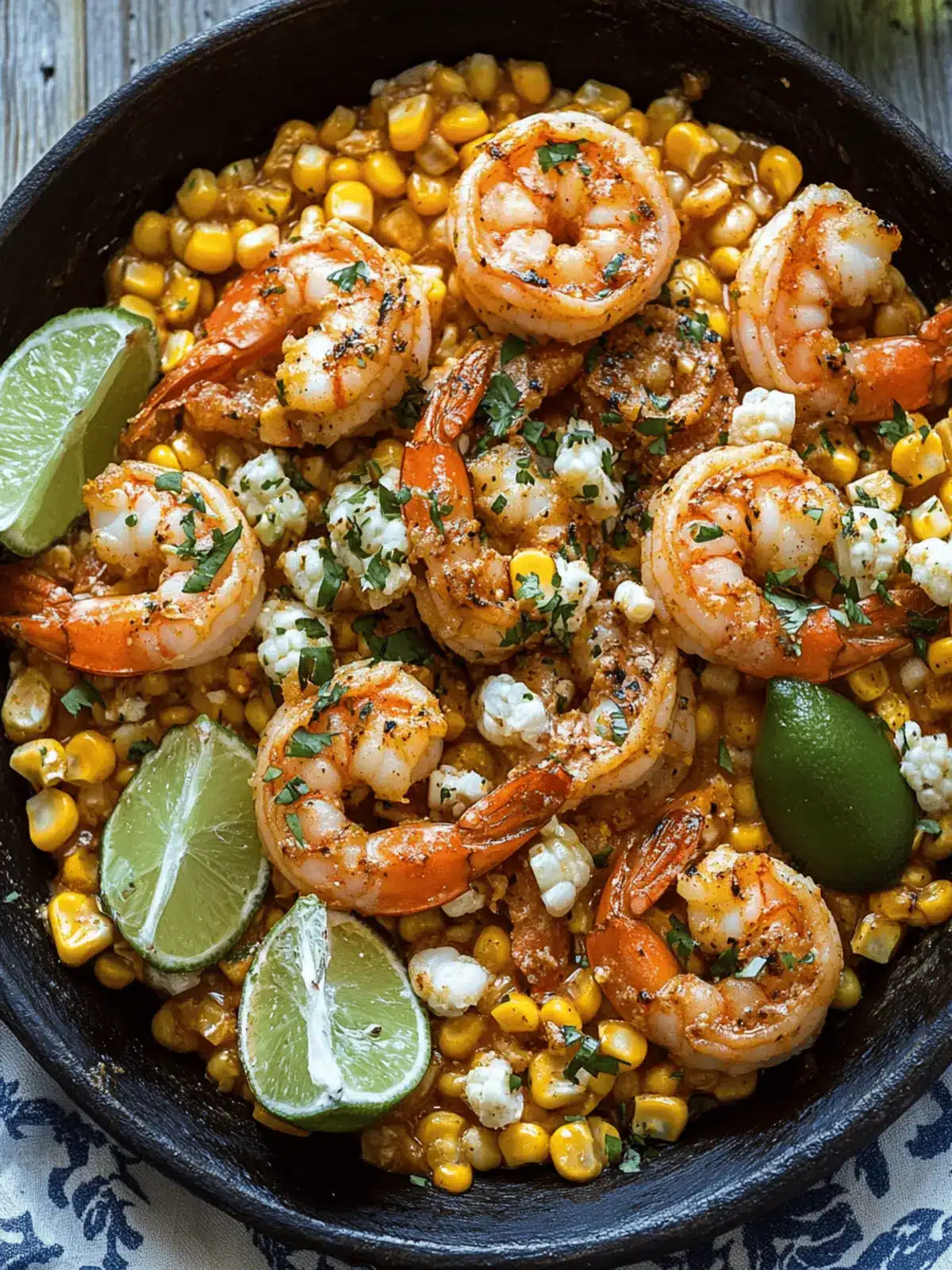 Mexican Street Corn Shrimp