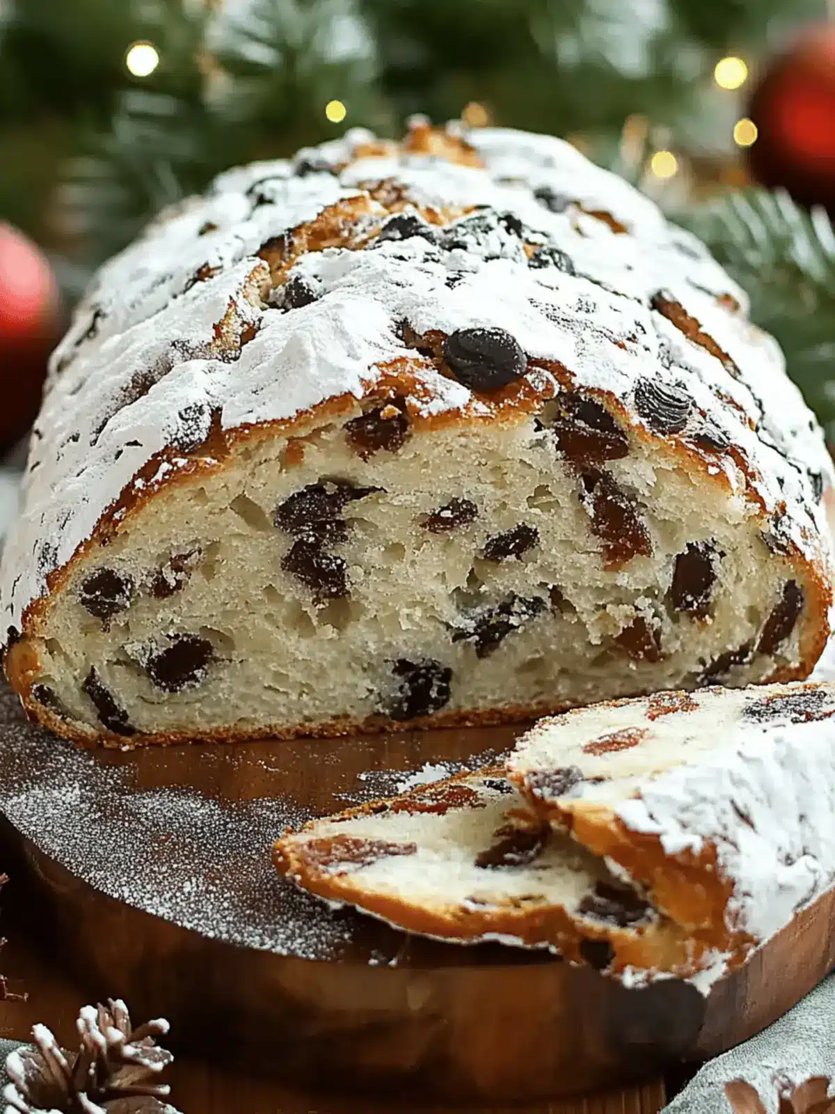 Best Stollen German Christmas Bread with Marzipan Filling