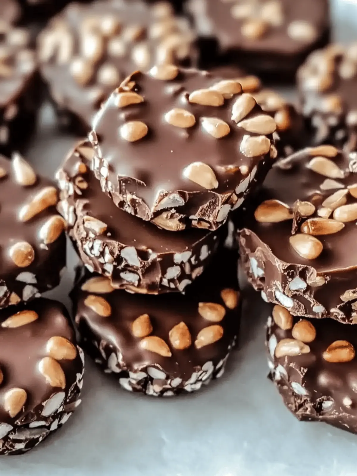 Sunflower Seed Chocolate Bites