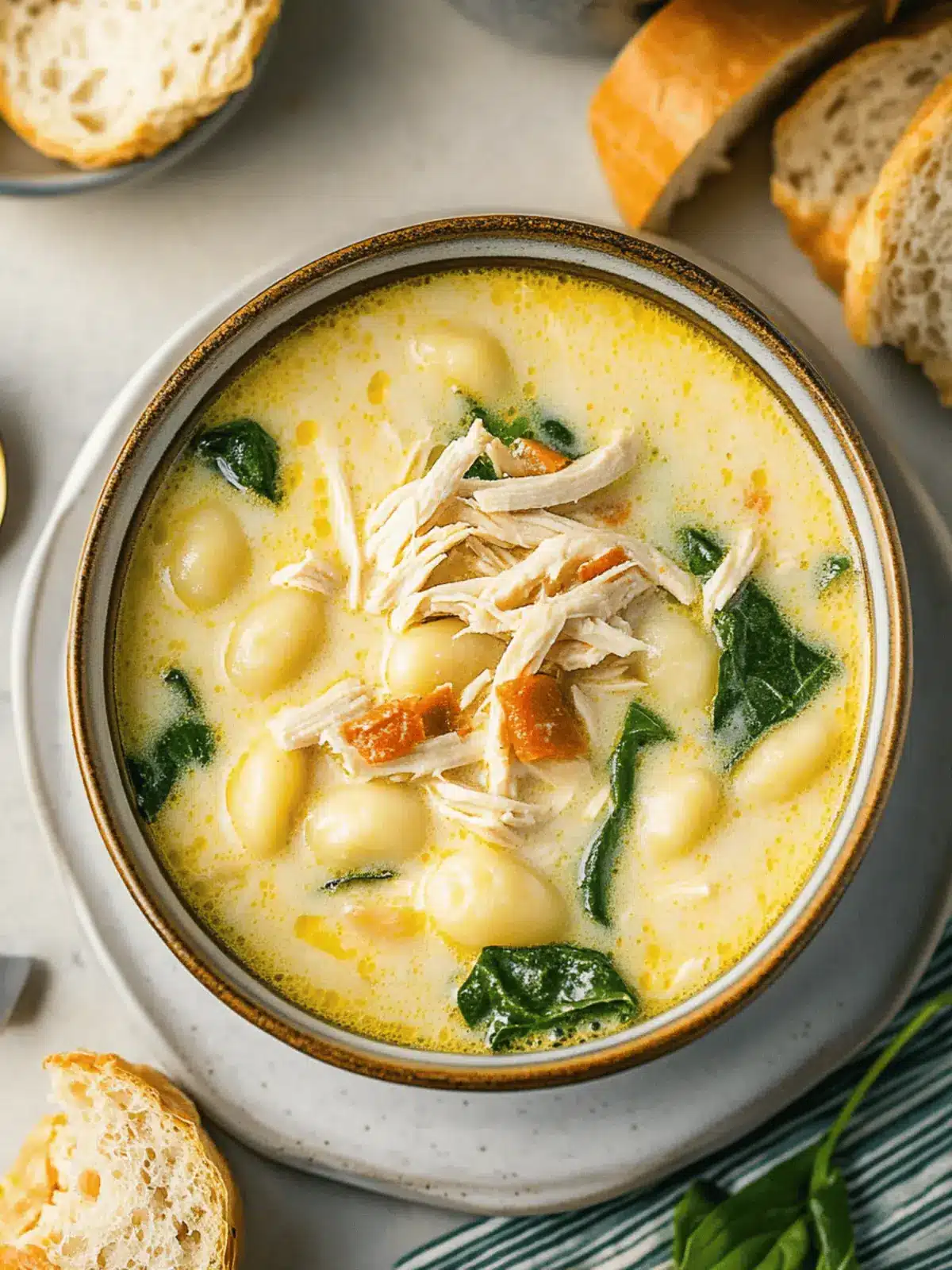 Olive Garden Chicken Gnocchi Soup