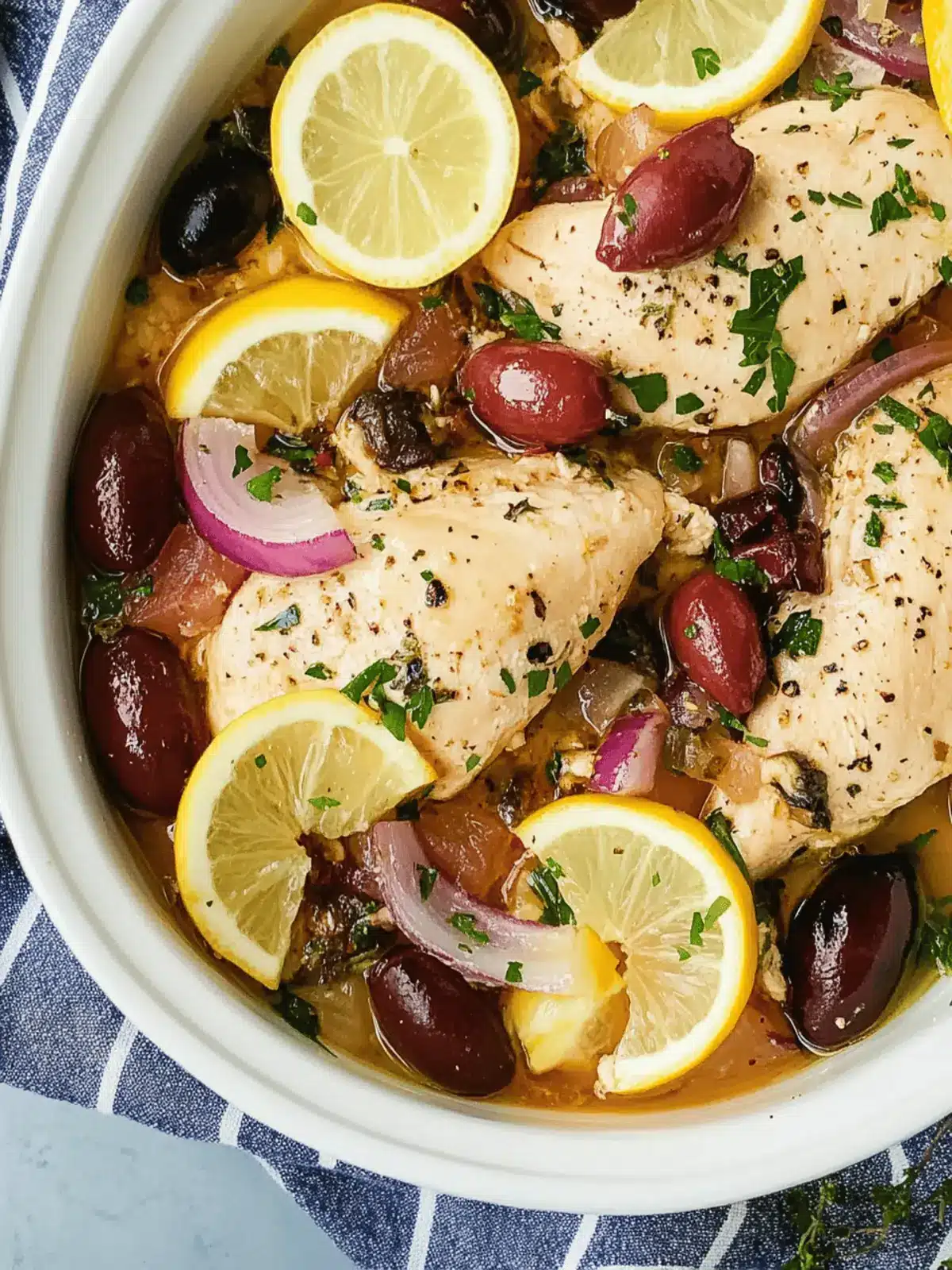 Easy Greek Mediterranean Chicken