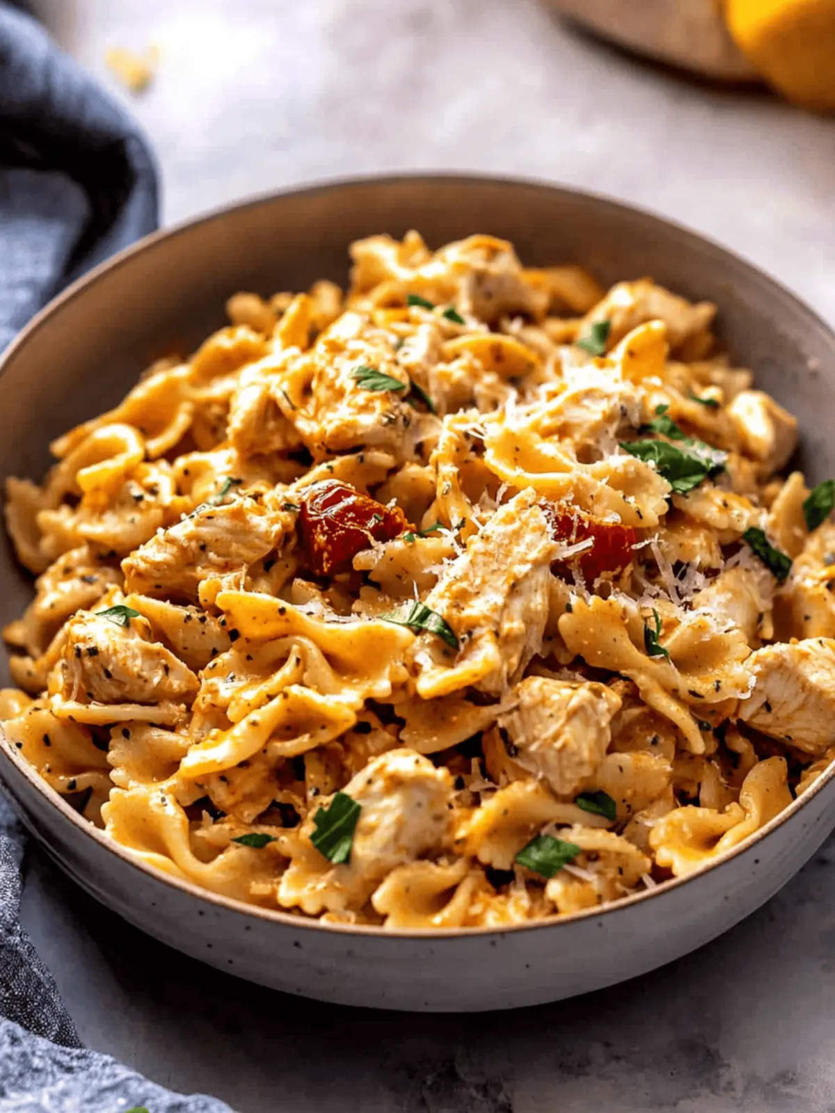 One Pot Cajun Ranch Chicken Pasta