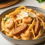 Cajun Pasta with Sausage, Shrimp & Chicken