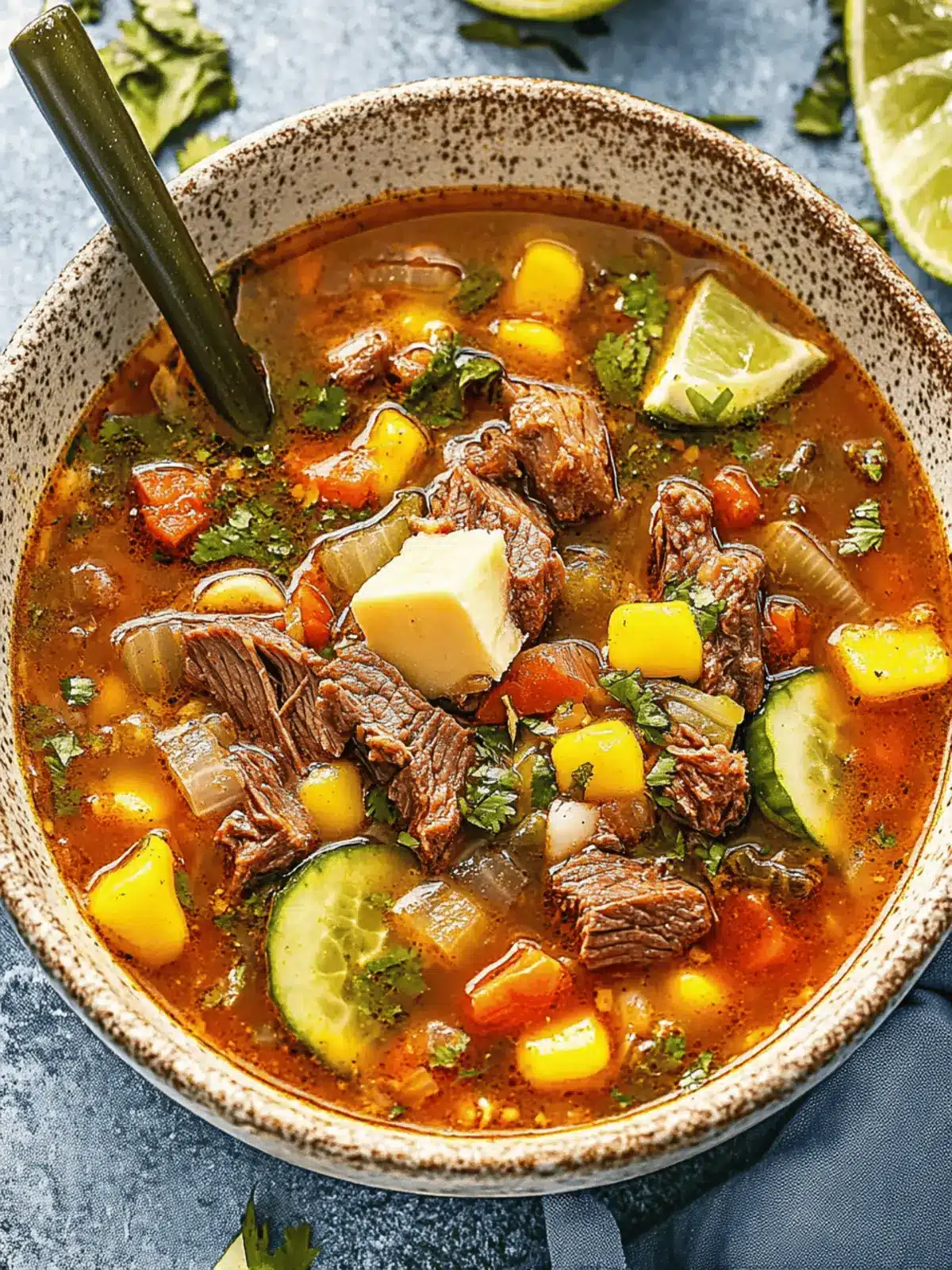 Caldo de Res Recipe (Mexican Beef Soup)
