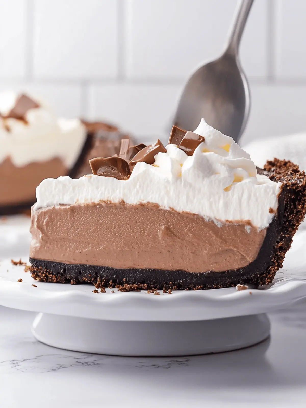 No-Bake Nutella Pie