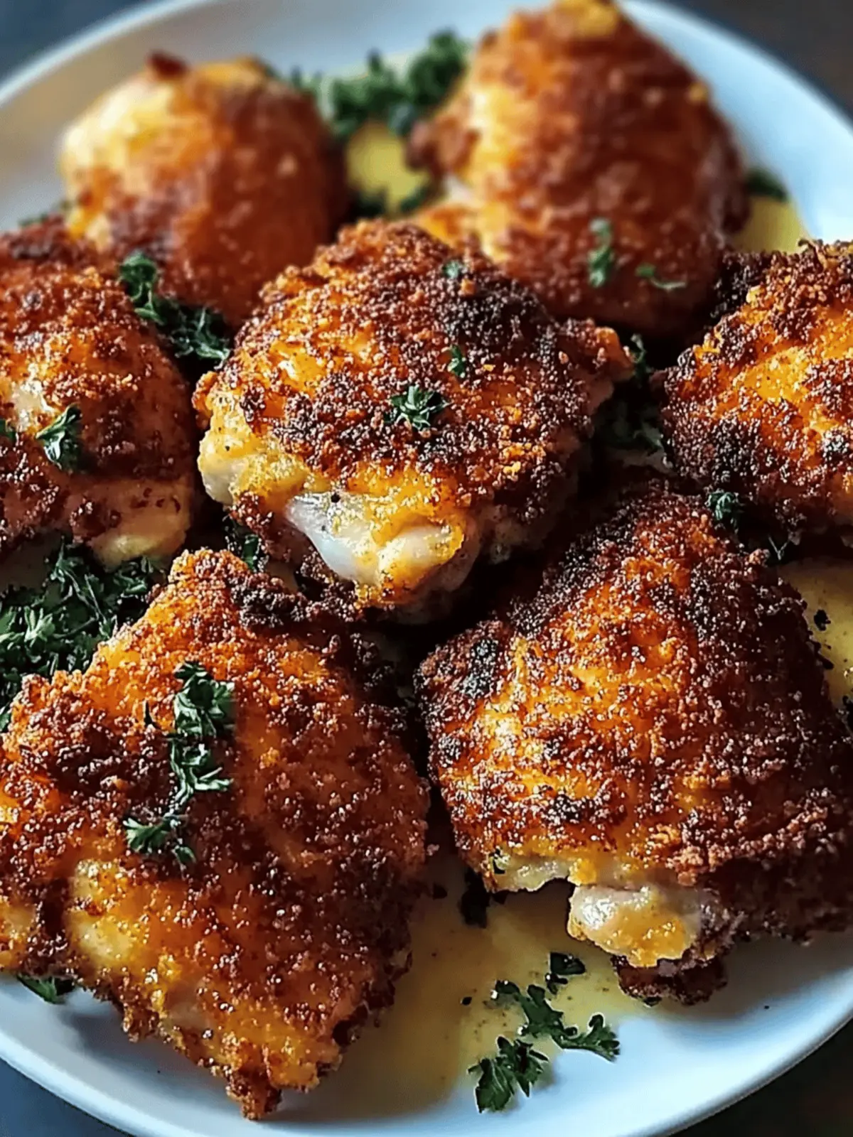 Extra Crispy Irish Oven-Fried Chicken Thighs