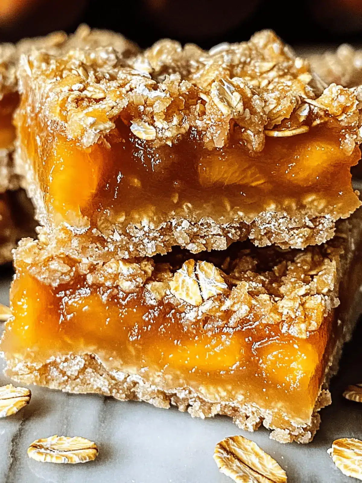 Apricot Oatmeal Bars