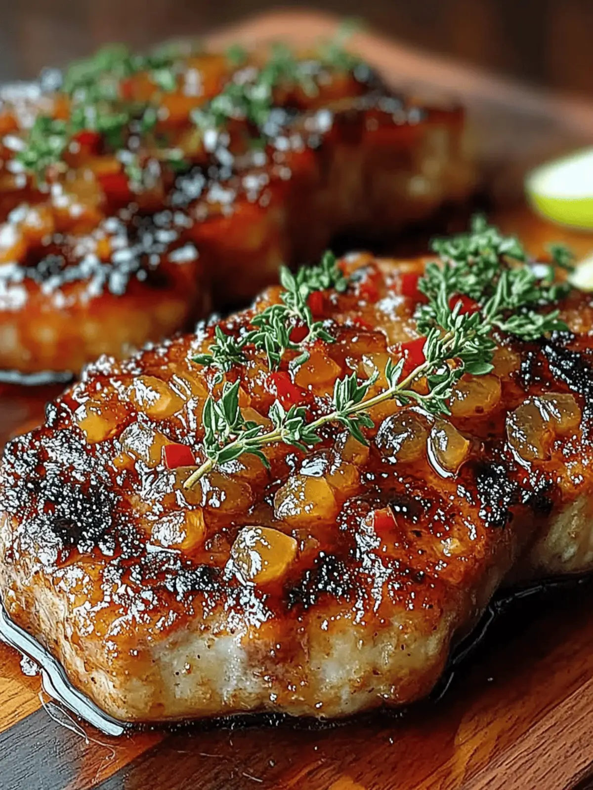 Apple Cider Glazed Pork Chops Recipe