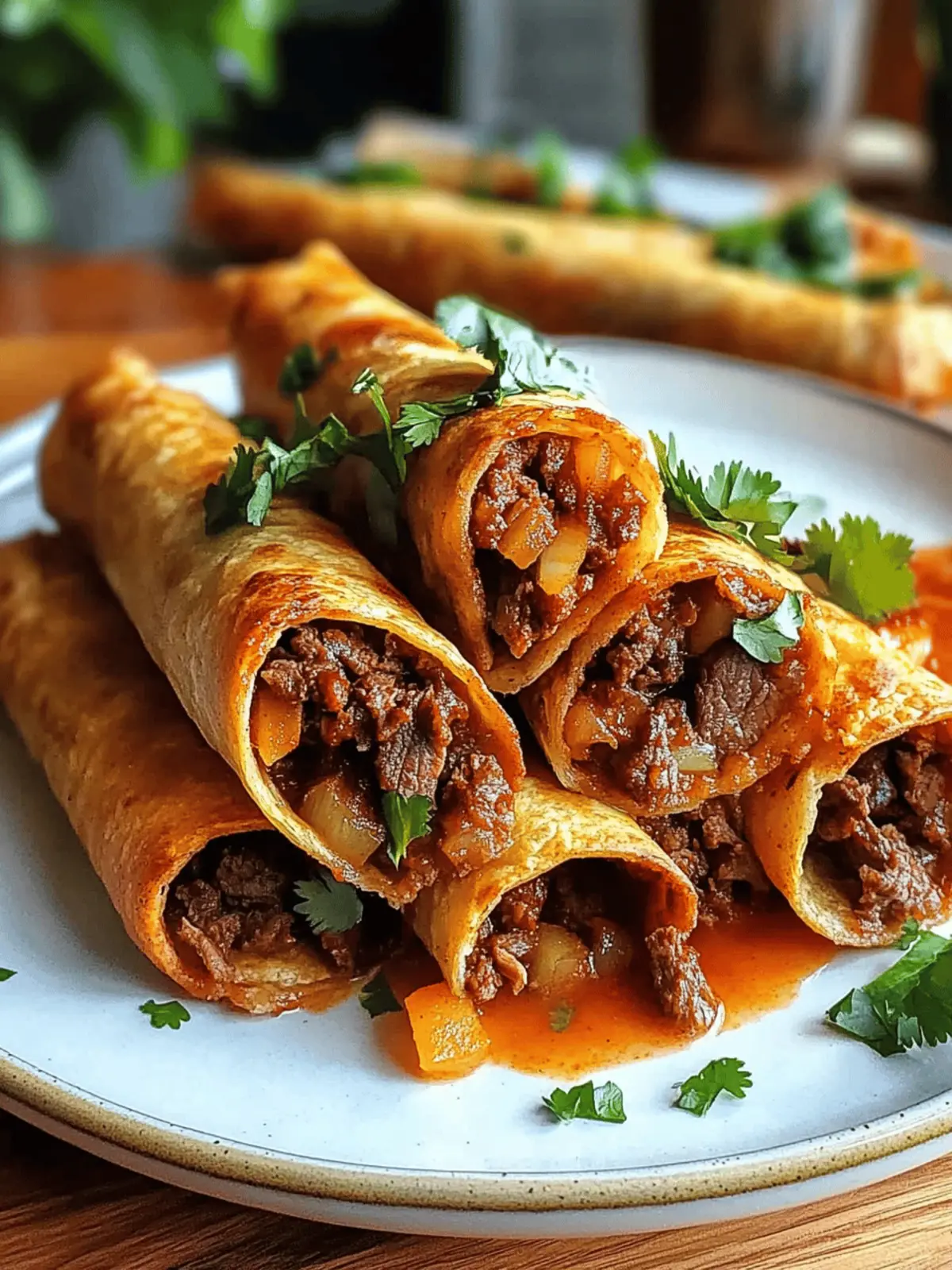 Beef Taquitos Recipe