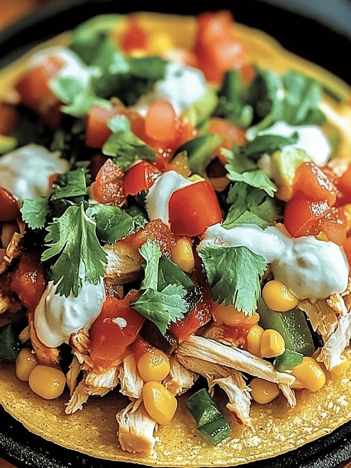 Mexican Rotisserie Chicken Tostadas