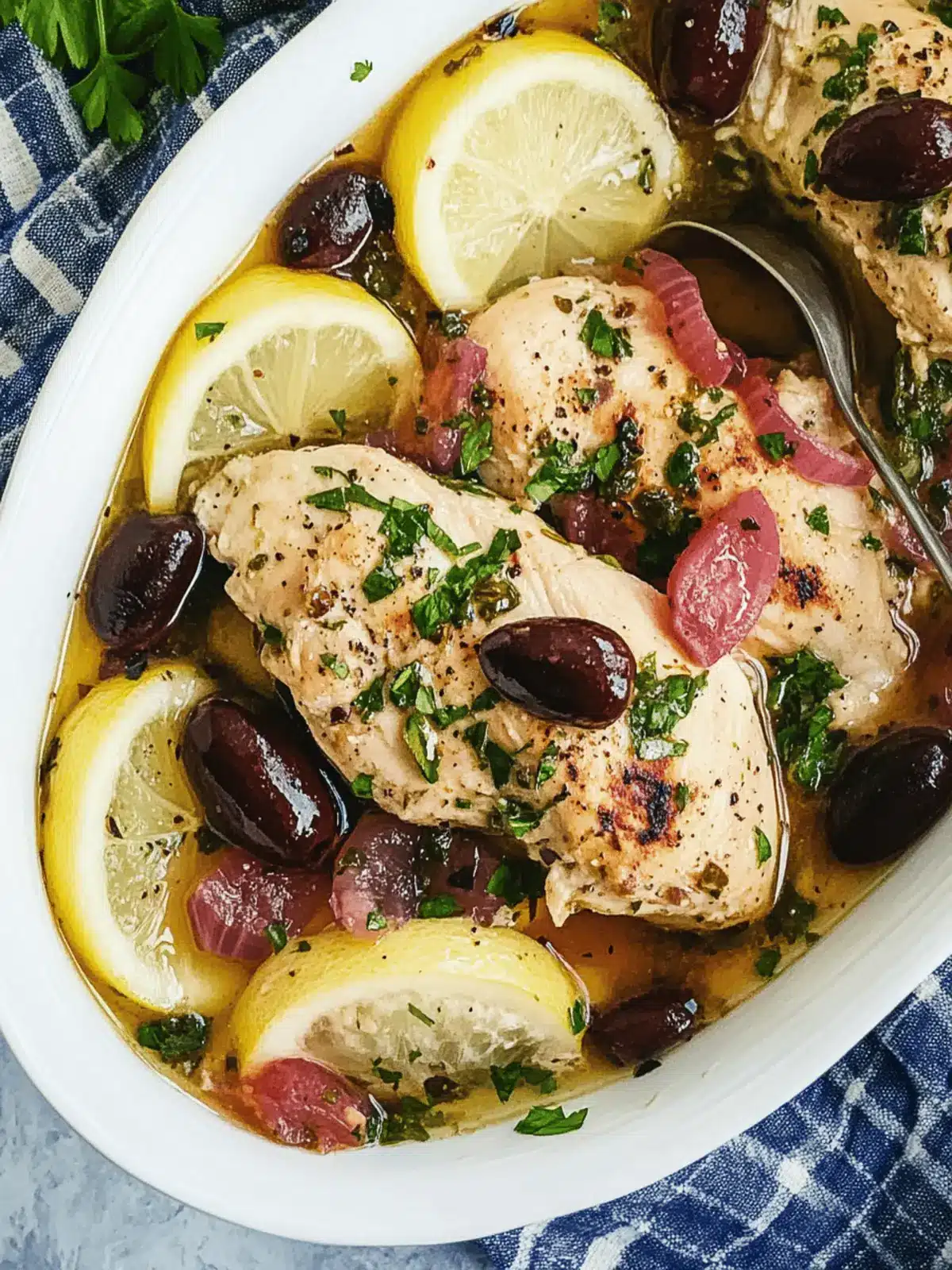 Easy Greek Mediterranean Chicken