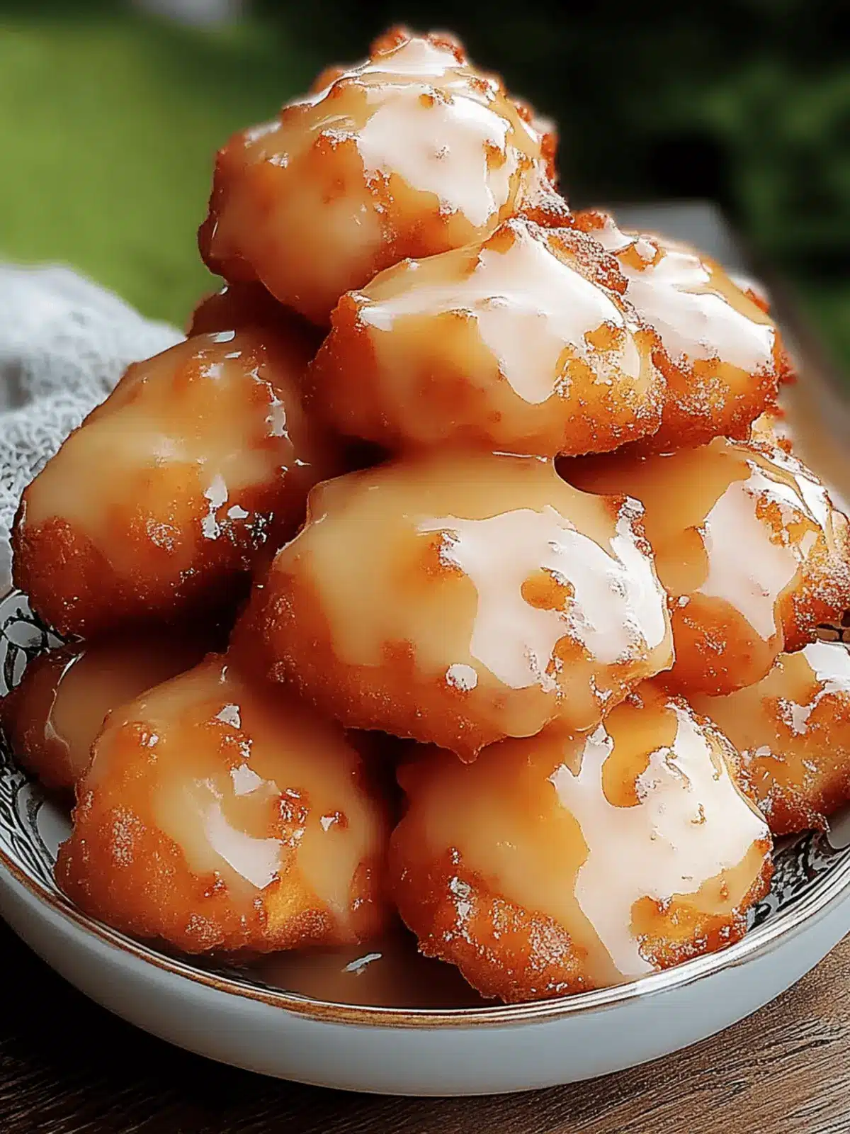 Delicious Fresh Peach Fritters