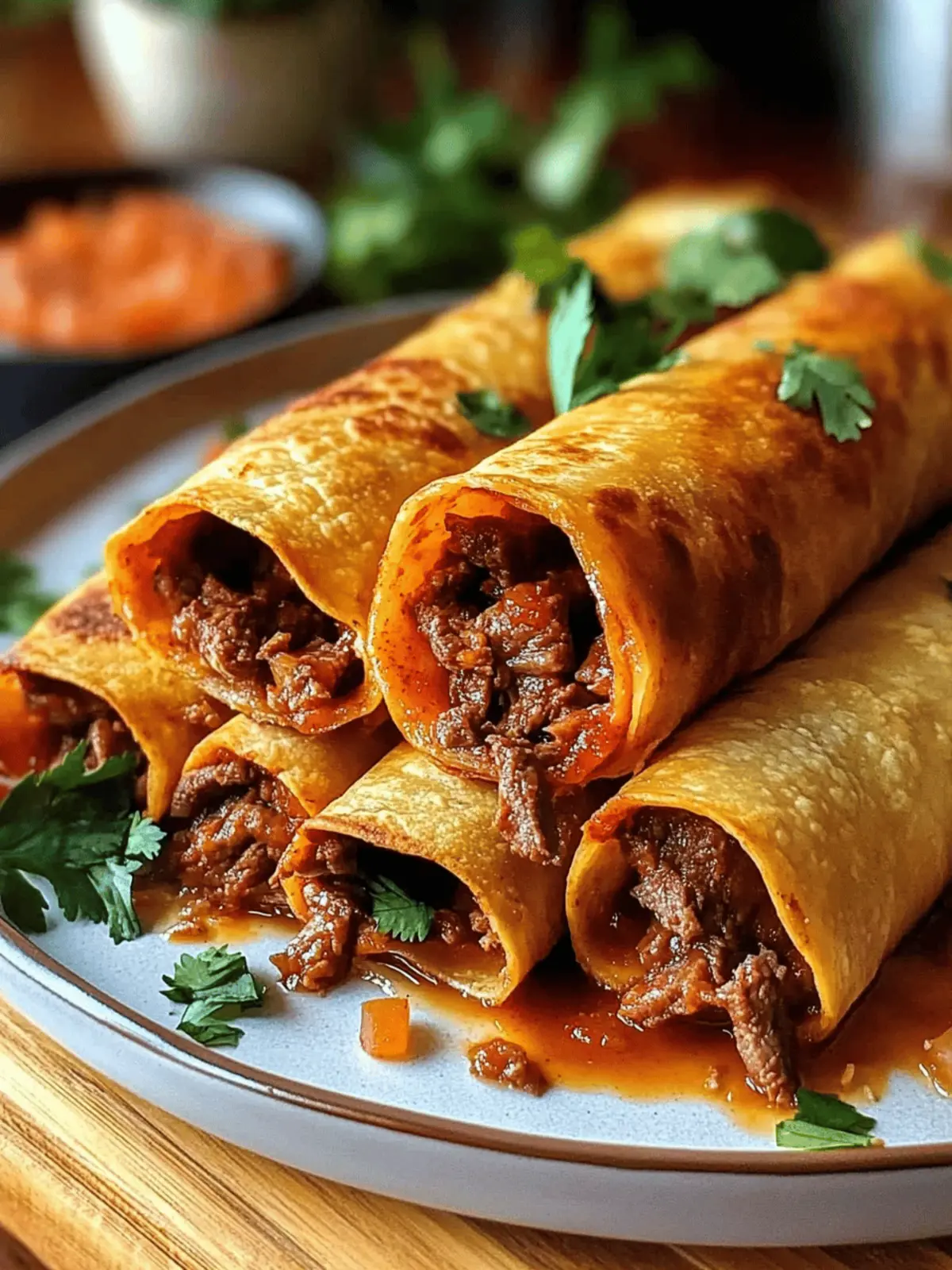 Beef Taquitos Recipe