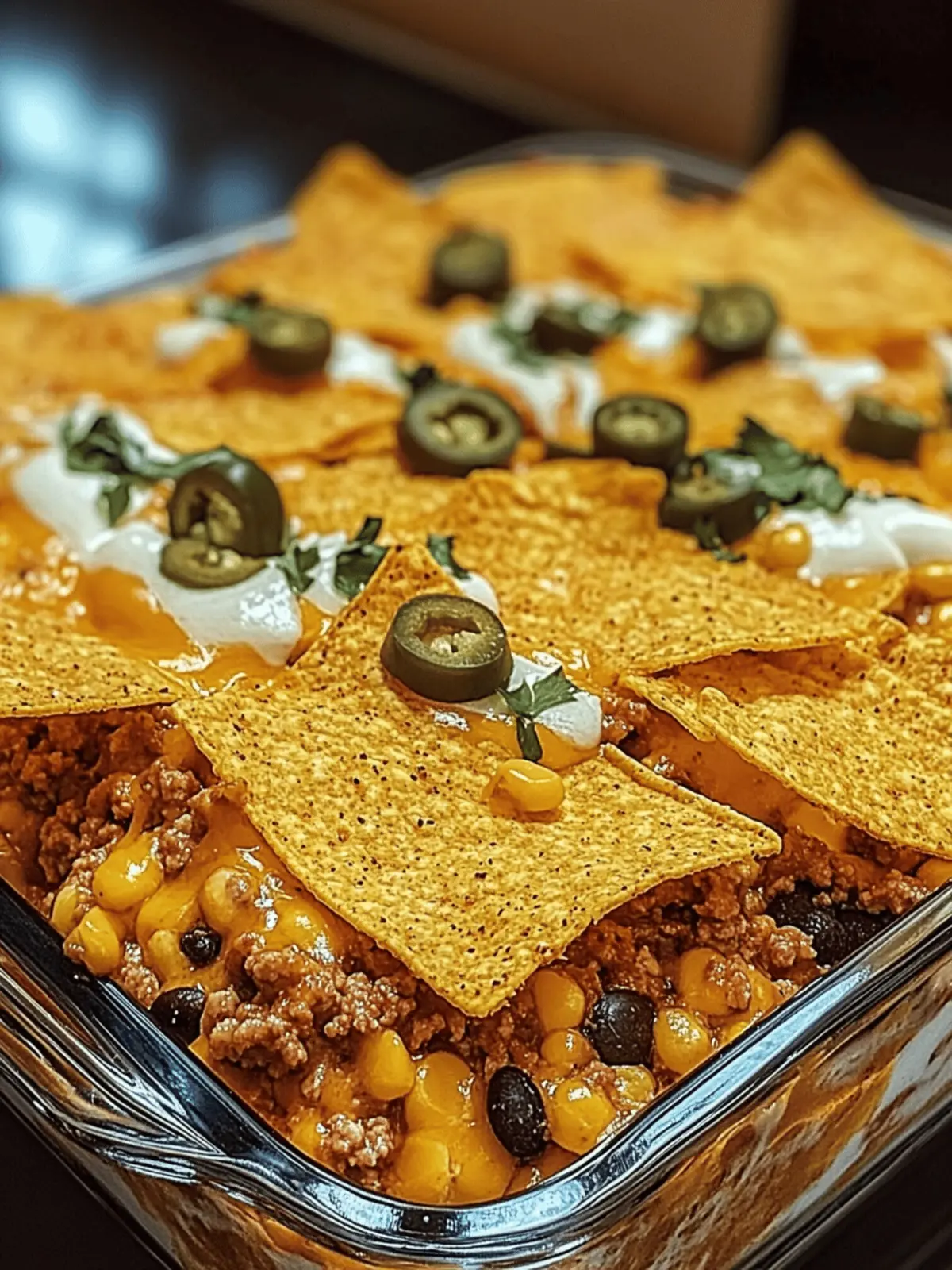 White Trash Casserole with Doritos