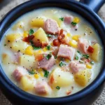 Ham and Potato Corn Chowder