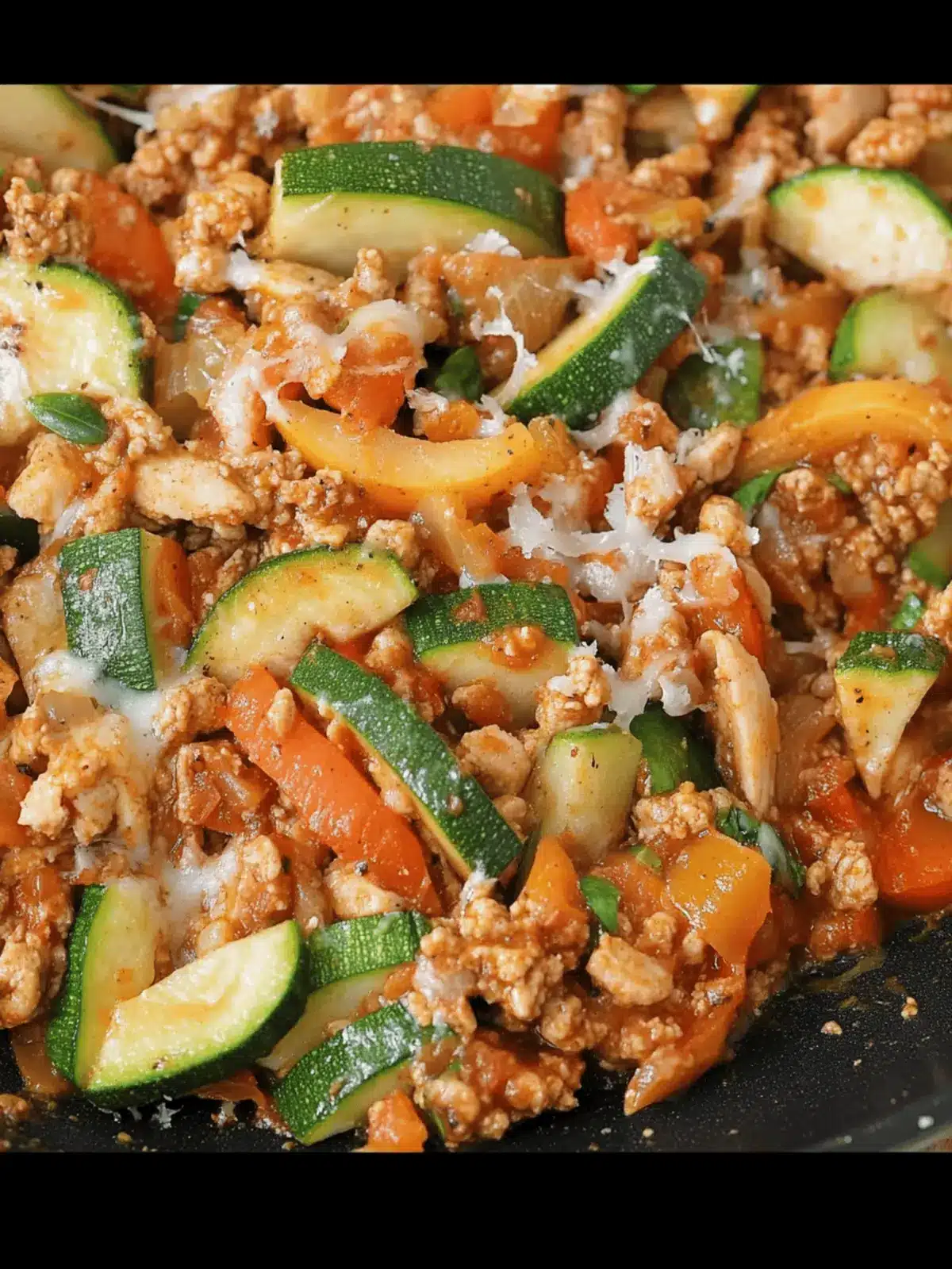 Italian Ground Turkey & Veggie Skillet