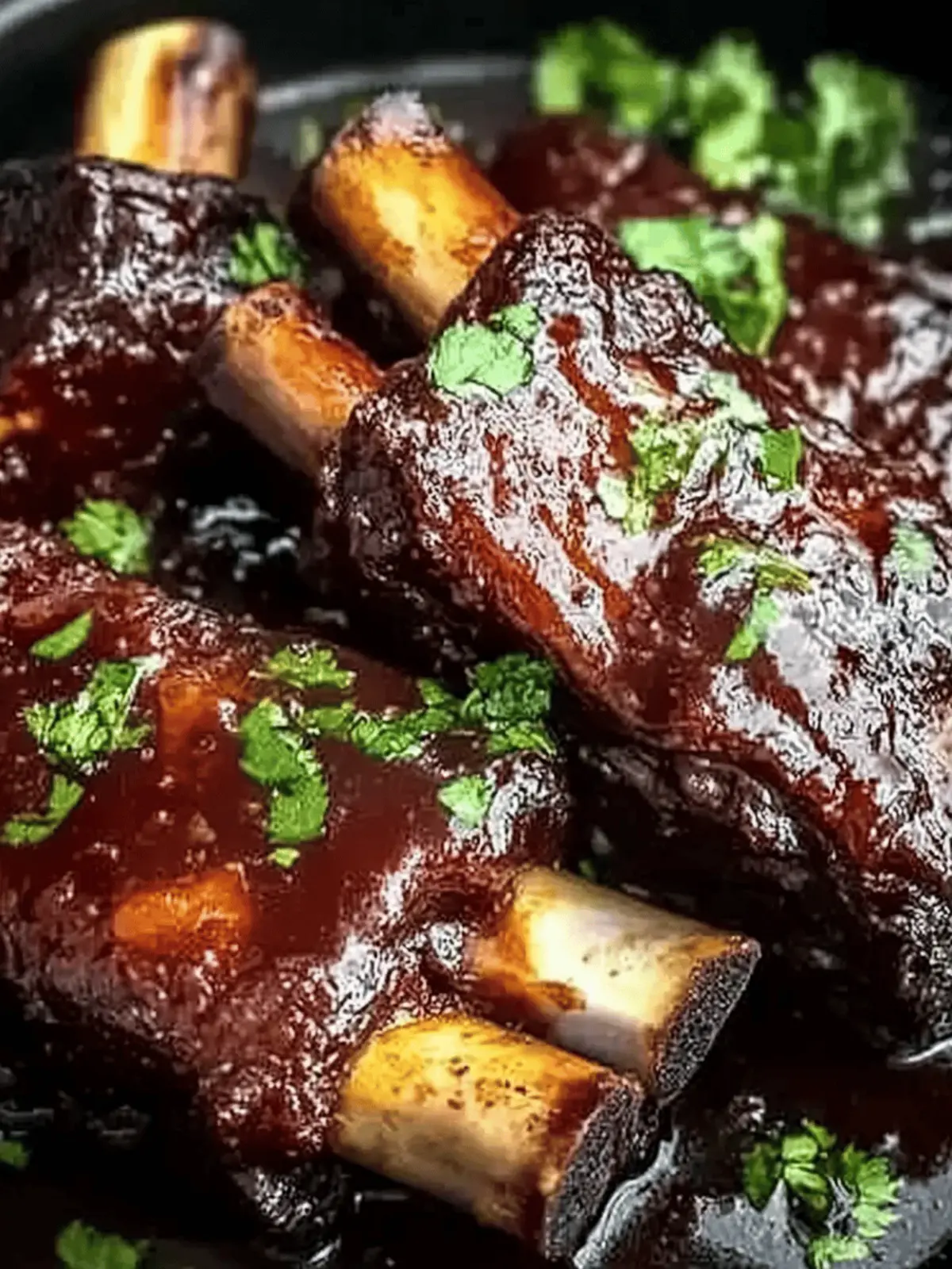 Caramelized Slow Roast Asian Beef Short Rib