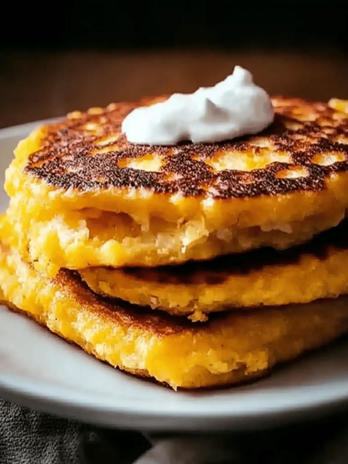 Venezuelan Cachapas (Corn Pancakes)
