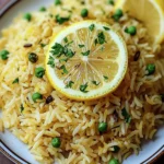 Fragrant Spiced Mediterranean Lemon Rice