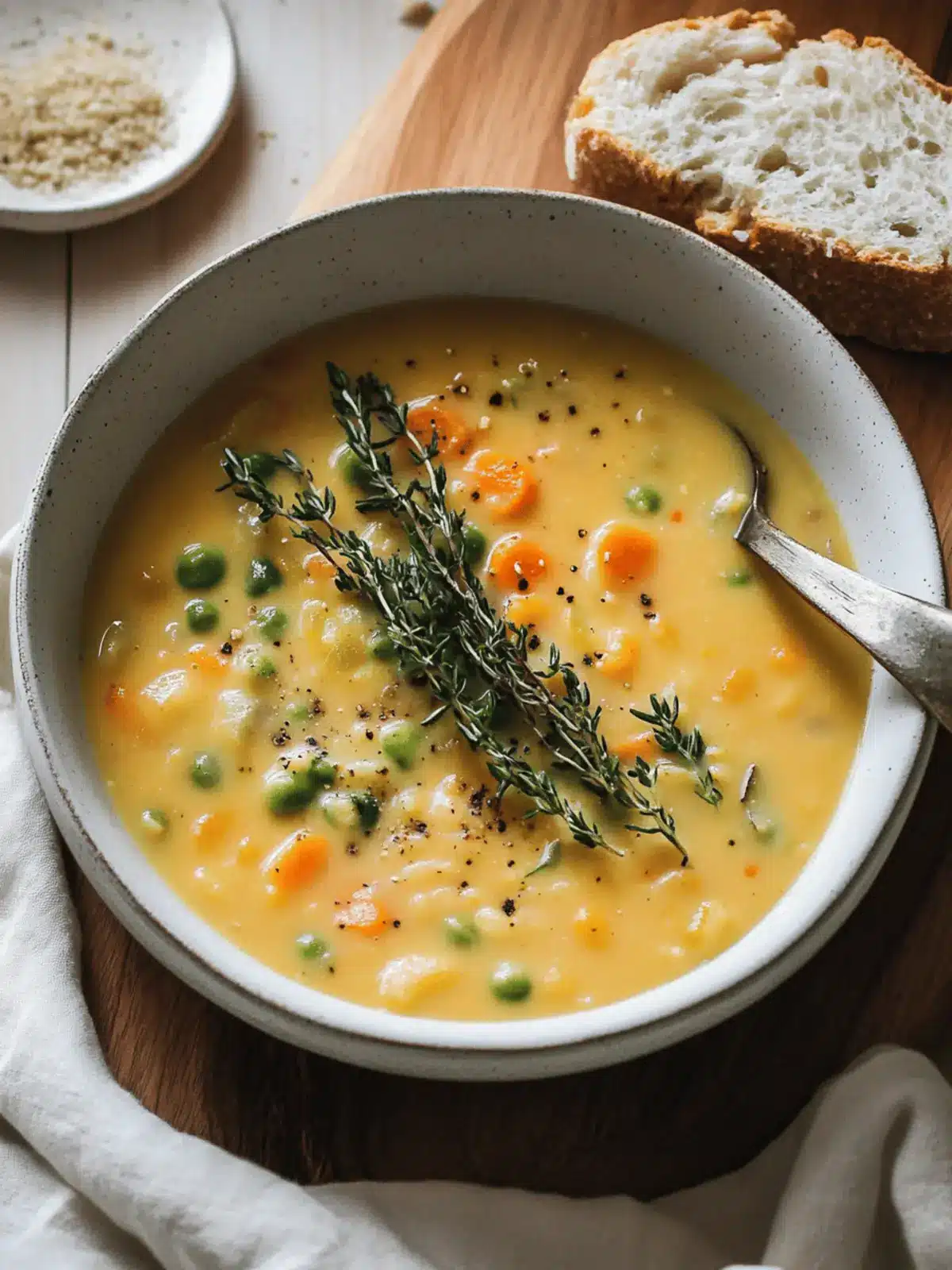 One-Pot Creamy Vegetable Soup