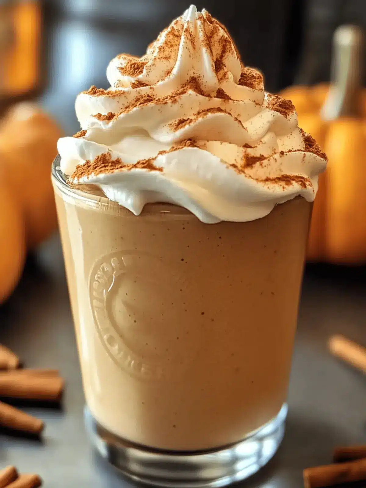 Starbucks Pumpkin Spice Whipped Cream