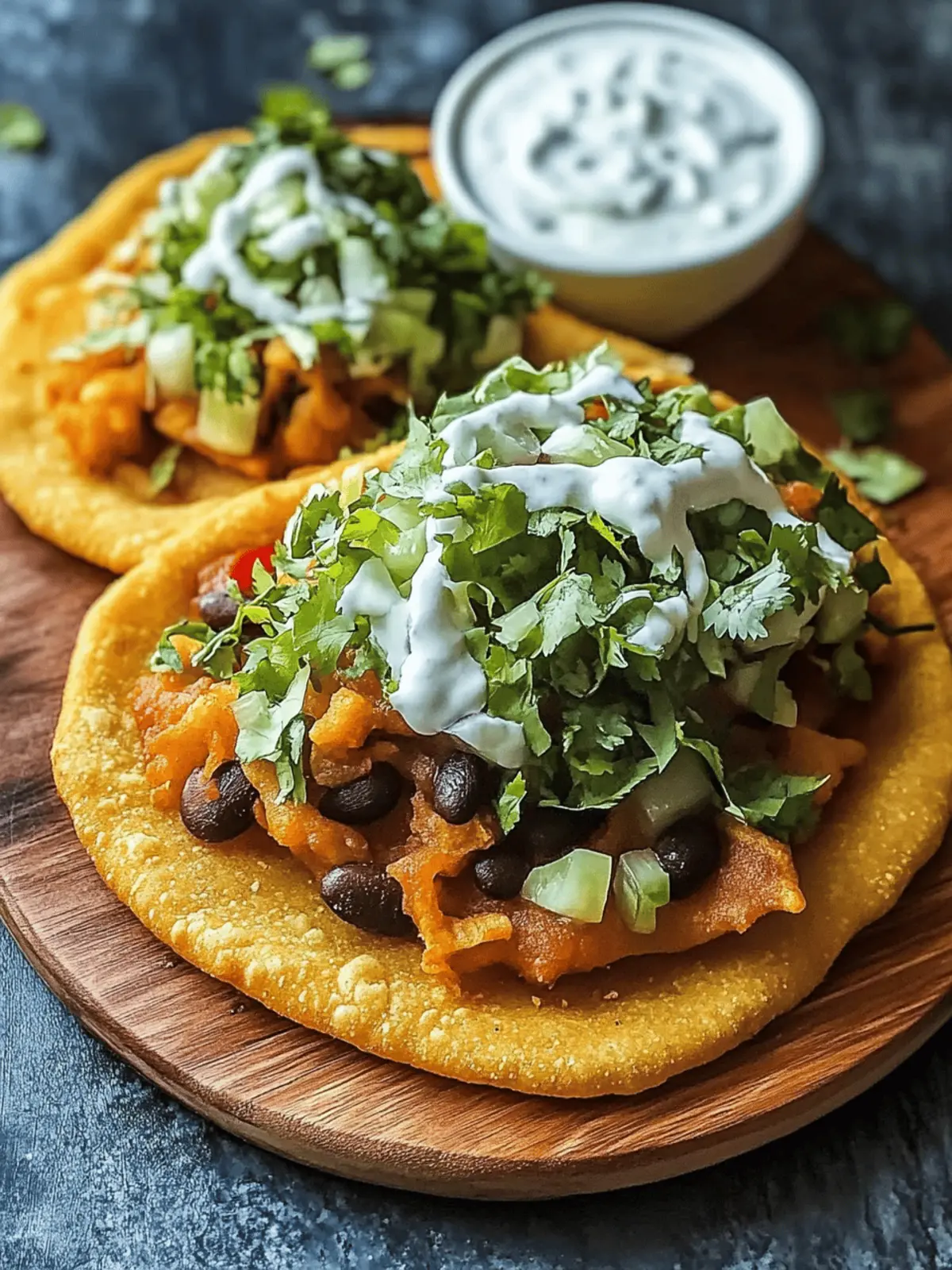 Navajo Tacos with Indian Fry Bread