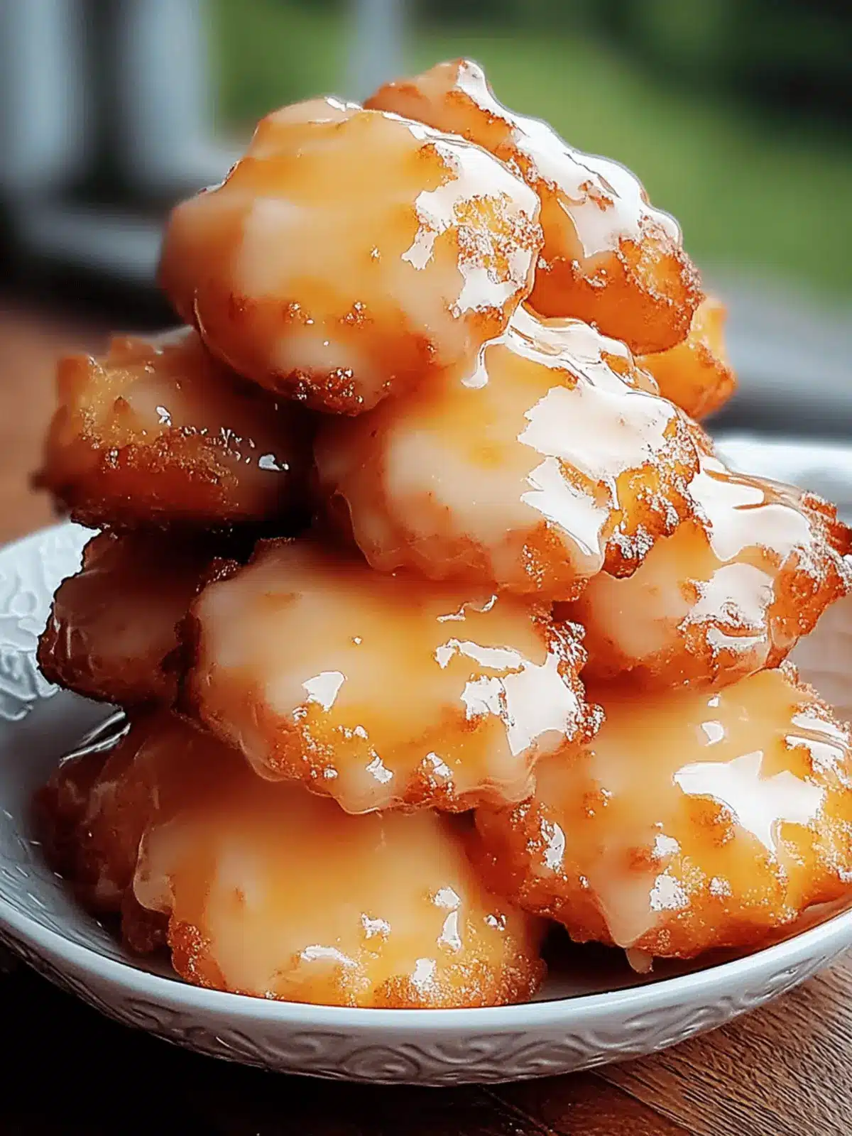 Delicious Fresh Peach Fritters