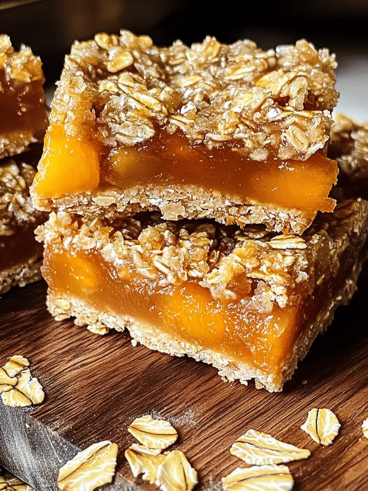 Apricot Oatmeal Bars
