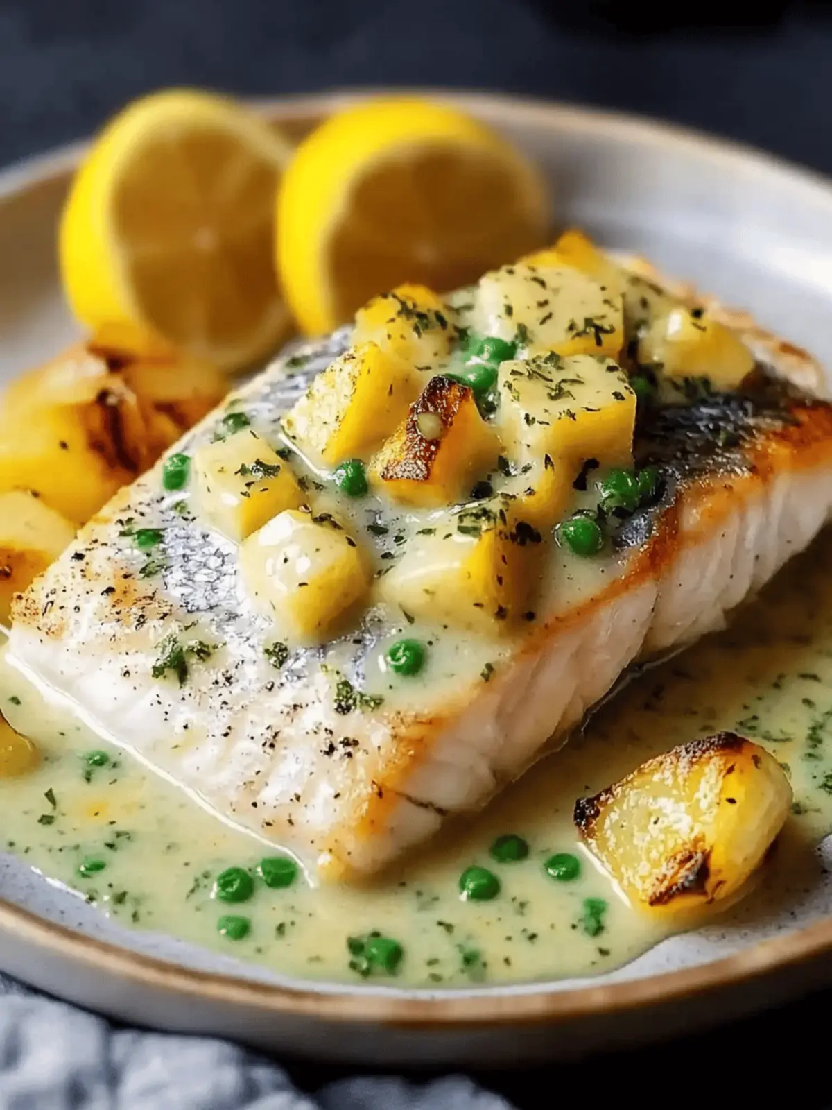 Lemon Butter Sea Bream