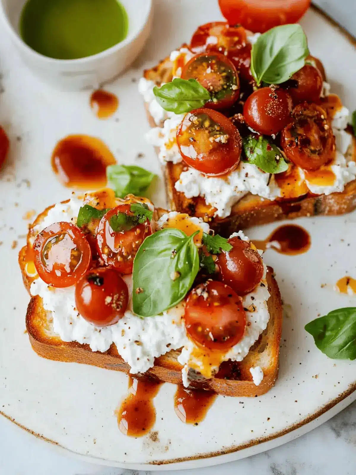 Quick Cottage Cheese Toast (Sweet & Savory Options)