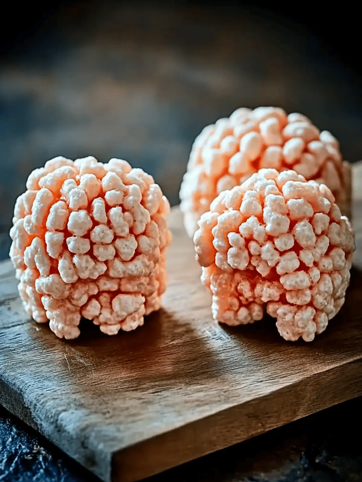 Perfect Rice Krispies Treat Marshmallow Brains