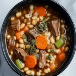 Classic Instant Pot Beef and Barley Soup