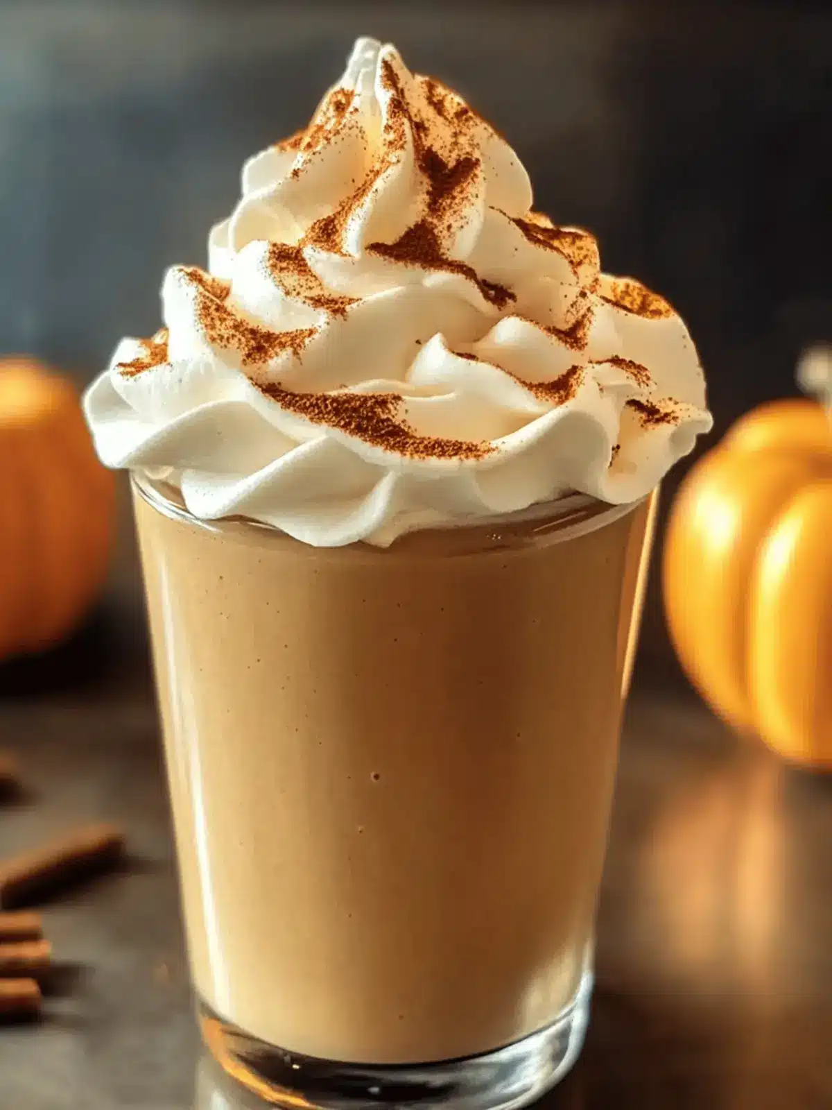 Starbucks Pumpkin Spice Whipped Cream